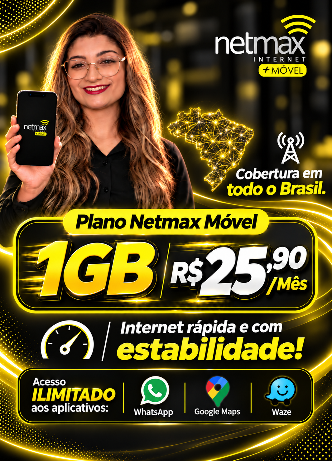 Plano Móvel 1GB