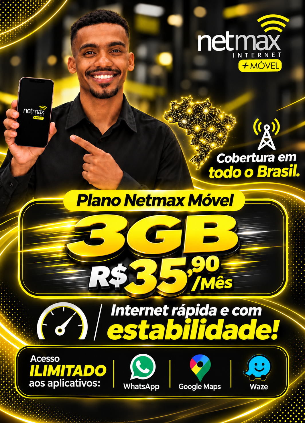 Plano Móvel 3GB
