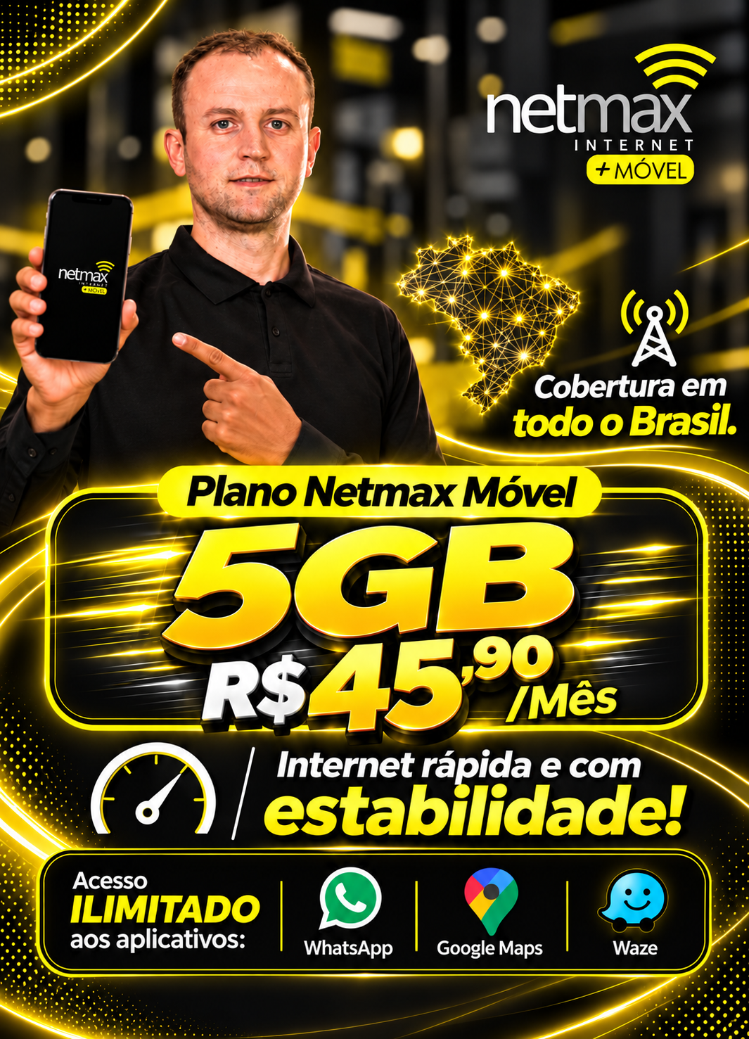 Plano Móvel 5GB
