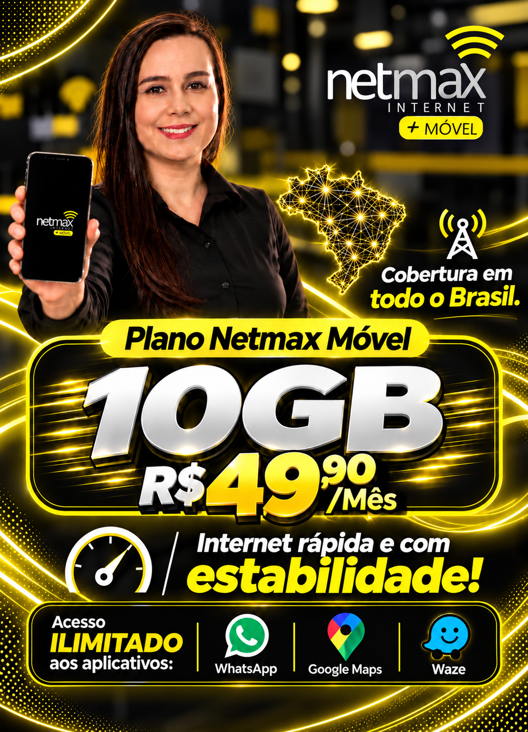 Plano Móvel 10GB